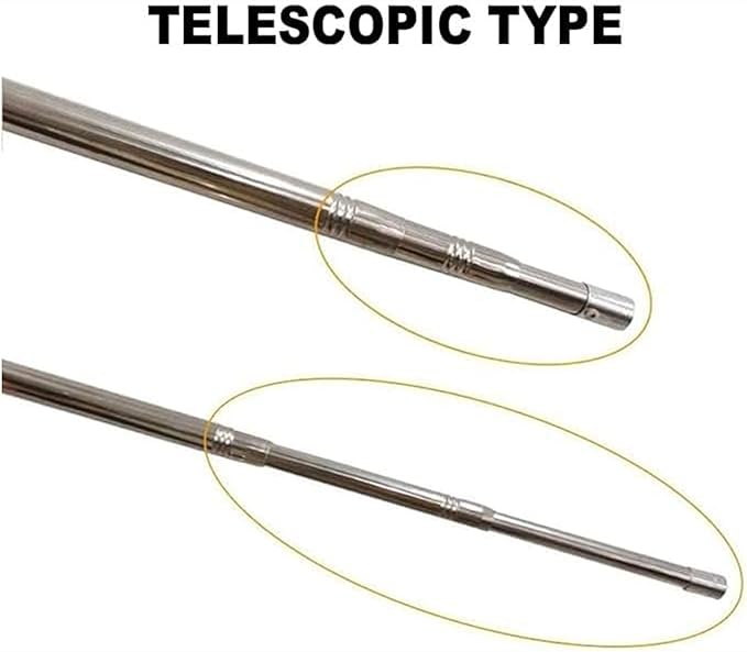 Telescopic Water Sampler Dipper, Eagle-Shaped Spout, 304 Stainless Steel Water - Image 3