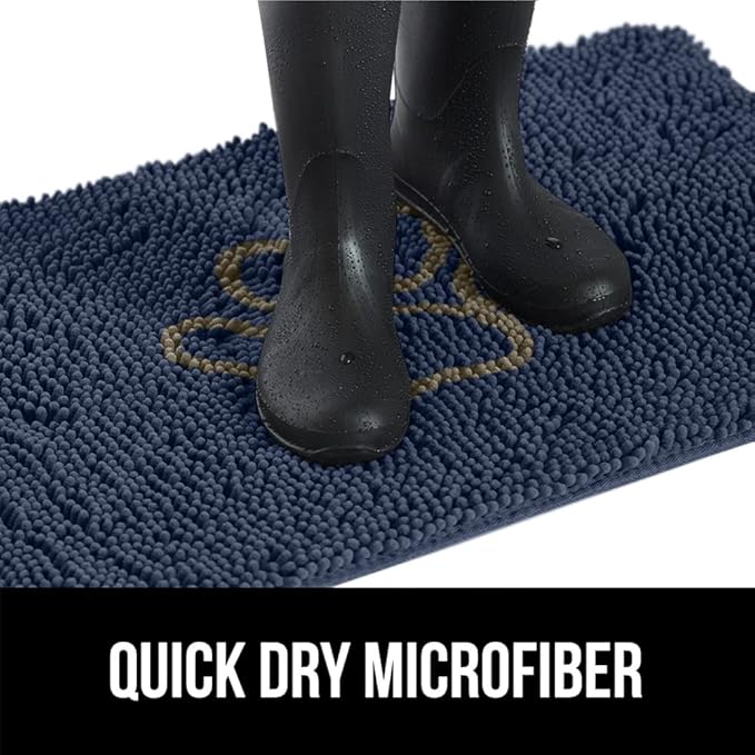 GORILLA GRIP SOAKSTOPPER Dog Door Mat, 36x24 Machine Washable Rug Absorbent - Image 9