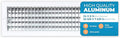 Aluminum 24 x 6 Air Vent Cover – Adjustable Grille by Air360