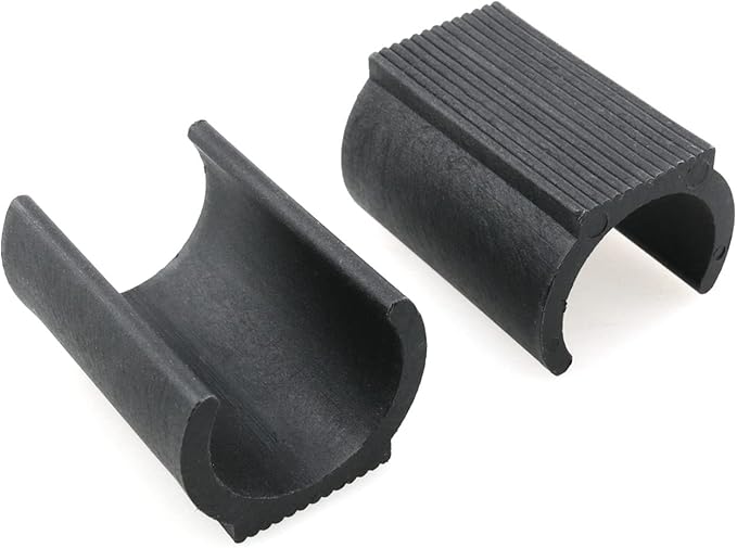 HJGarden 8pcs Moisture-Proof and Friction Prevention 25mm Plastic Chair Foot U - Image 3
