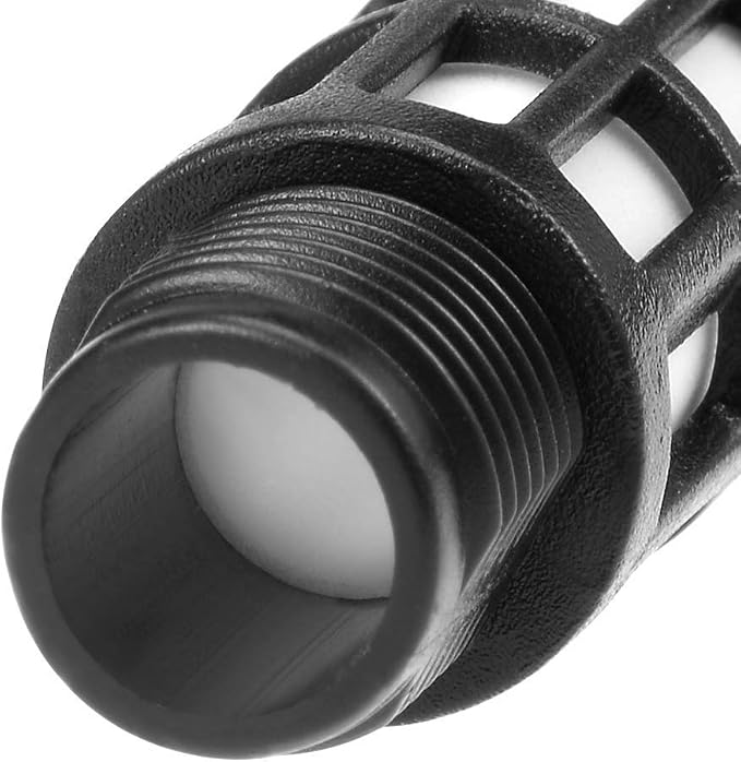 Beduan Pneumatic Air Compressor Muffler Fitting 1/4" NPT Compressed Exhaust - Image 3