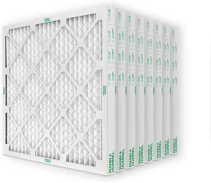 Mann+Hummel 14x20x2 MERV 8 Pleated HVAC AC Furnace Air Filters. Box of 8. by MannHummel