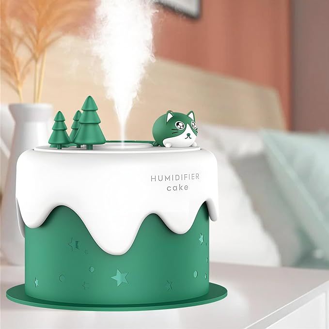 Cute Pet Humidifier, Cat Cake Humidifier, USB Plug-in Use, Desktop Silent Spray - Image 8