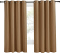 NICETOWN Blackout Curtain 57 inch Length, W55 x L57 Inch, 8 Grommets Top by NICETOWN
