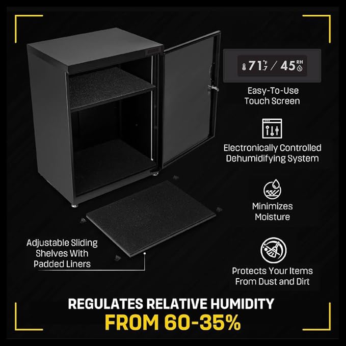 80LT Electronic Dry Cabinet for Camera, Lens & Electronics – Silent - Image 5