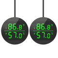 QZQ Reptile Thermometer and Humidity Gauge, LED Digital Thermometer Hydrometer by QZQ