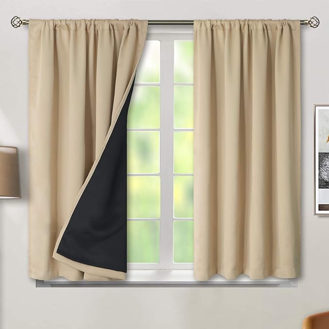 BGment Thermal Insulated 100% Blackout Curtains by BGment
