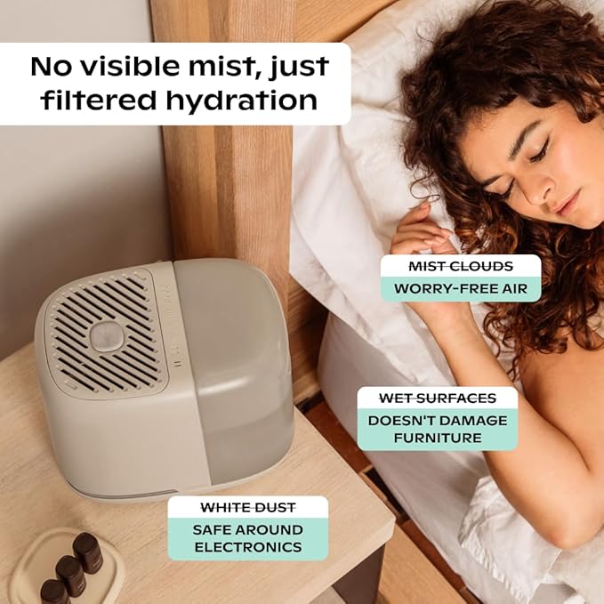 Canopy Bedside Humidifier 2.0, Moonstruck, 36 HR Run Time, 2.5L Capacity - Image 6