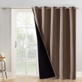 NICETOWN Thermal Insulated 100% Blackout Curtain, Noise Reducing Performance by NICETOWN