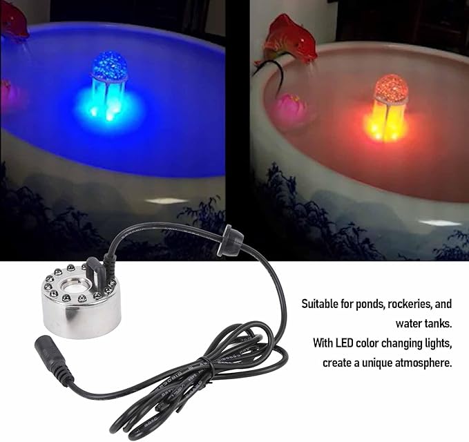 Fog Atomizer Humidifier Mist Maker, Large Volume of Fog, Heat Dissipation Design - Image 4