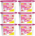 CANAGER Moisture Absorber Box, Lemon Rose-6 packs, Dehumidifier by CANAGER