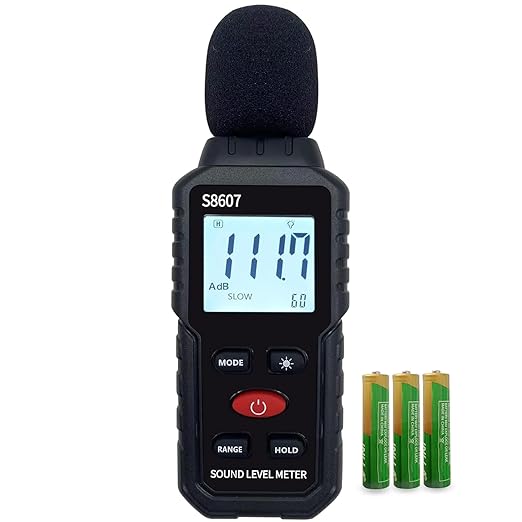 Digital Sound Level Meter, Sound Meter by Soonkoda
