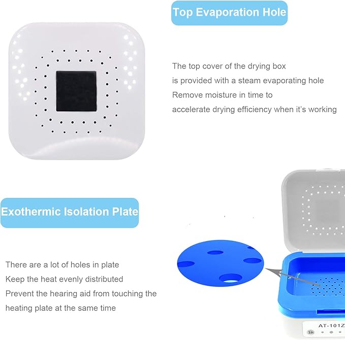 LINKIM Automatic Hearing Aid Dryer & Dehumidifier - Image 4
