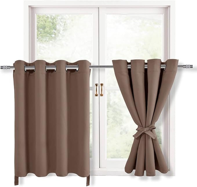 Hiasan RV Blackout Curtains for Bedroom, 52 x 36 Inches Long by Hiasan