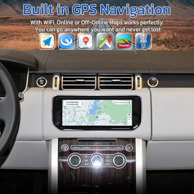 Android Car Radio For 2013 2014 2015 2016 2017 Range Rover Sport L494 Vogue - Image 5