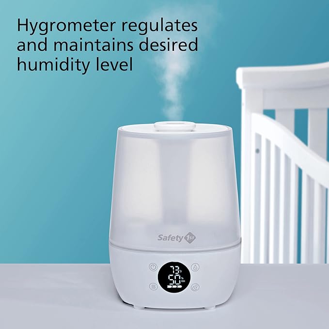 Safety 1st Humid Control Filter Free Humidifier, Detects temperature and - Image 3