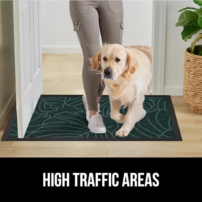 GORILLA GRIP 100% Waterproof All-Season WeatherMax Doormat 35x23, US Designed - Image 6