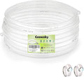 3/8’’ ID × 1/2’’ OD - 50 ft Clear Plastic Vinyl Tubing by ProfessionalBrand