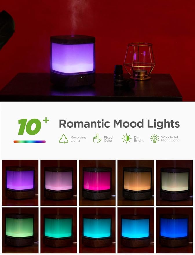 InnoGear Diffusers for Essential Oils, 300ml Oil Diffuser Aromatherapy - Image 5