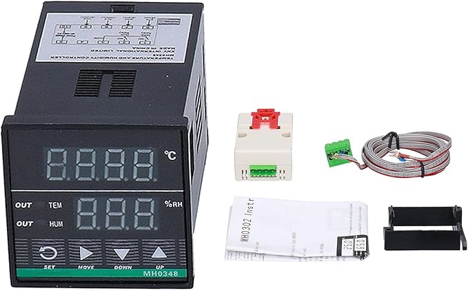 Temperature Humidity Controller Digital Smart Monitor MH0348 AC85250V by Unknown