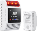 6-in-1 Smoke and Carbon Monoxide Detectors Plug in, Gas Leak Detector by Unknown