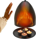 Metal Tea Light Heater & Teapot Warmer by Unknown