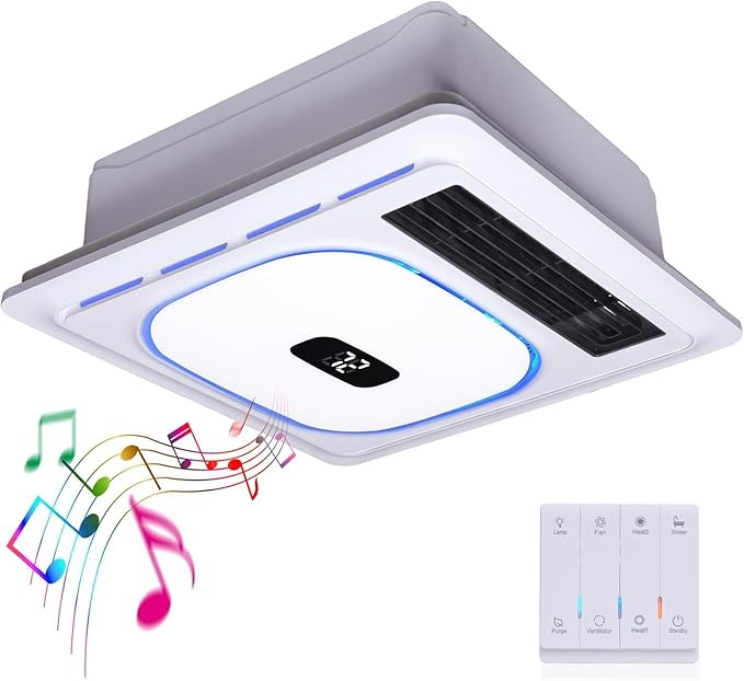 4 In1 Bathroom Exhaust Fan by Plutoslove