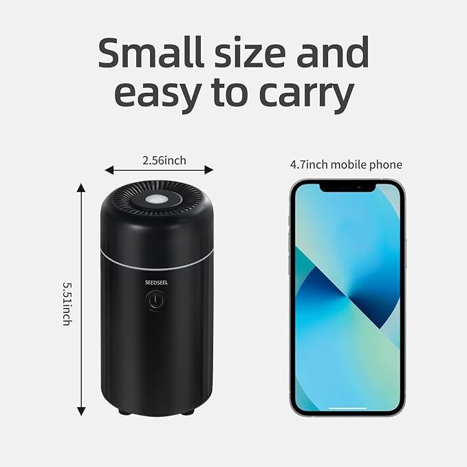 Car Aromatherapy Diffusers for Essential Oils，Mini USB Air Scent Small - Image 5