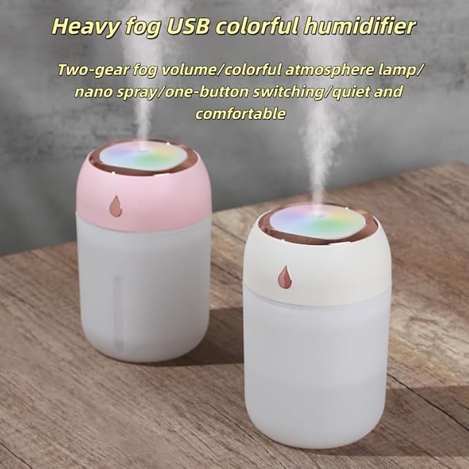 Portable Mini Humidifier for Bedroom, USB Personal Humidifier - Image 8