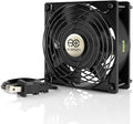 AC Infinity AXIAL 1238, Muffin Fan, 115V 120V AC 120mm x 38mm High Speed by ACInfinity