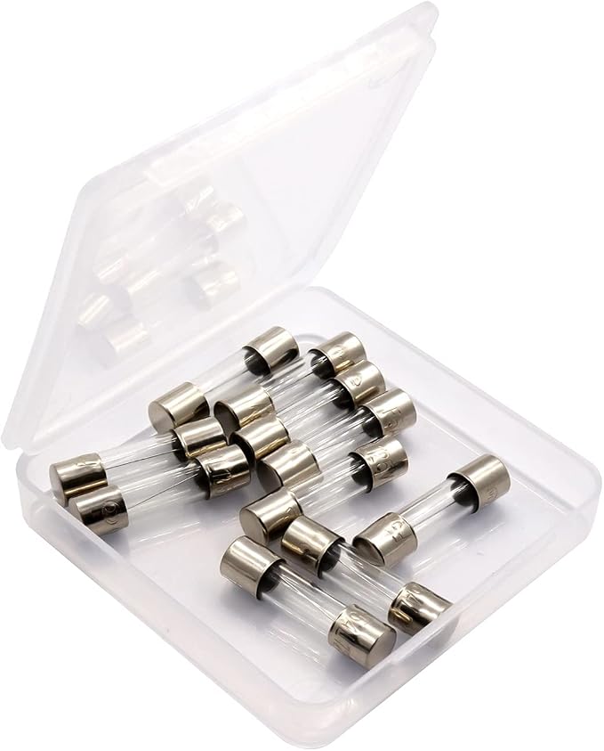 SIXQJZML 10 Pack F2AL Fast-Blow Fuse 2A 2amp 125V Glass Fuses 0.2 x 0.78 inch / - Image 7