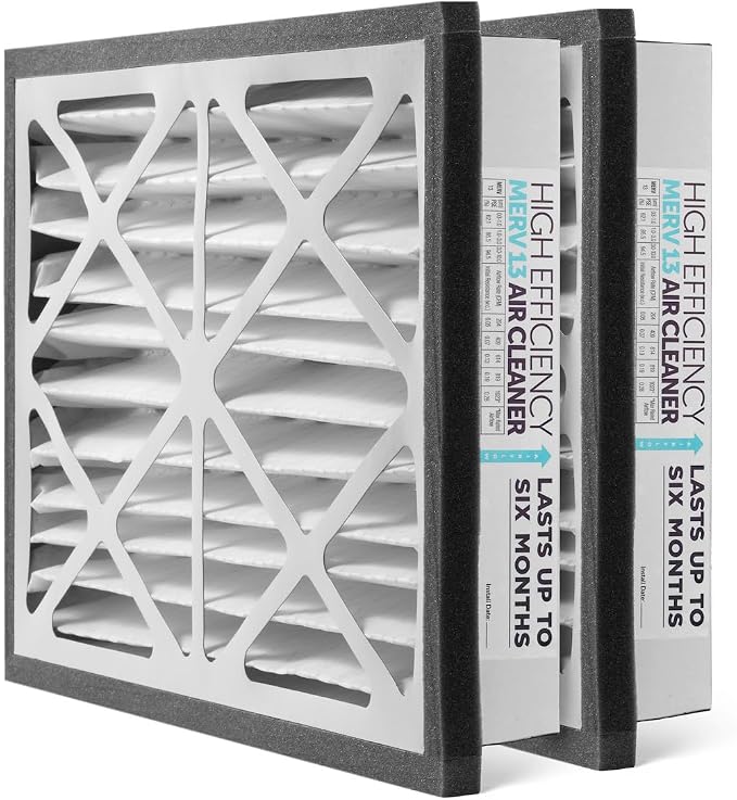 Zephyr 16x25x3 VGF Merv 13 Pleated Air Cleaner Filters by Unknown