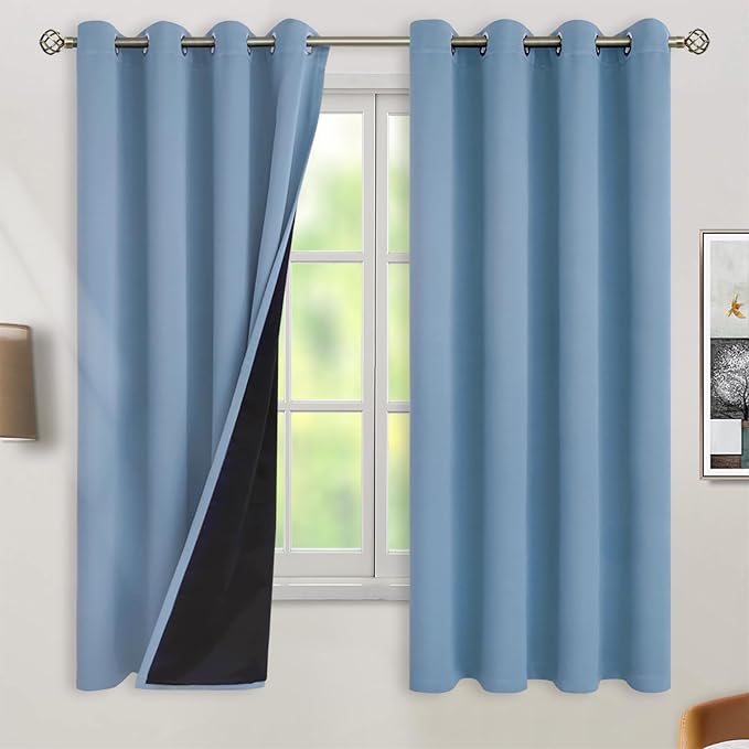 BGment Thermal Insulated 100% Blackout Curtains by BGment