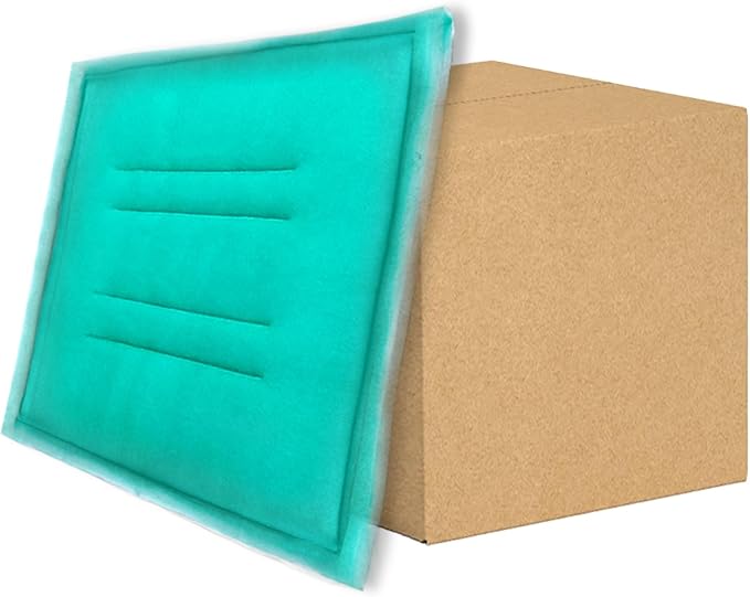 Paint Spray Booth Tacky Intake Filter Pad 16" x 20" in Spray Booth Filter - Image 2