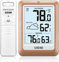 Indoor Outdoor Thermometer Wireless Weather Station, Internal External by Unknown