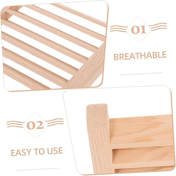 jojofuny Sauna Room Air Vent Grille Panel Humidity Control Wooden Louver - Image 7