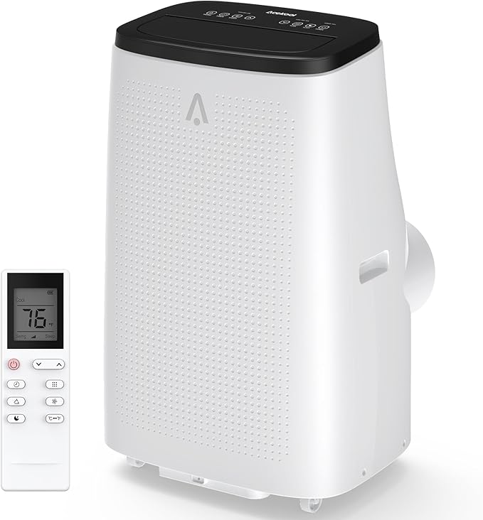 Portable Air Conditioner 14, 000 BTU, 3-in-1 Dehumidifier & Fan Modes, Floor AC by Hipicute