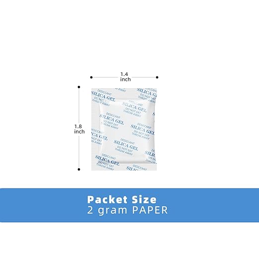 2 Gram Silica Gel Packets Silica Gel Desiccants, Silica Gel Packs - Image 3