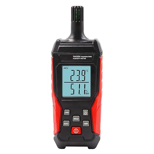 Handheld Hygrometer Temperature Humidity Meter, Digital Thermometer by Unknown