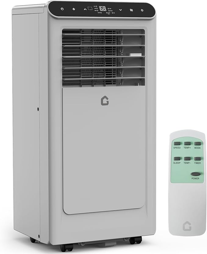 GarveeLife 4-in-1 Portable Air Conditioner 8000 BTU – Cooling, Dehumidifier by GarveeLife