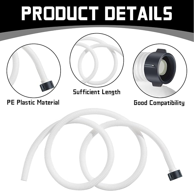 Dehumidifier Drain Hose 3/4 Inches FHT Connection - Image 3