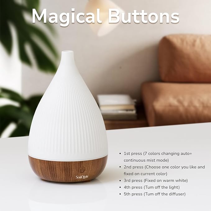 Ultrasonic Essential Oil Diffuser, Home Fragrance Aroma Diffuser - Image 7