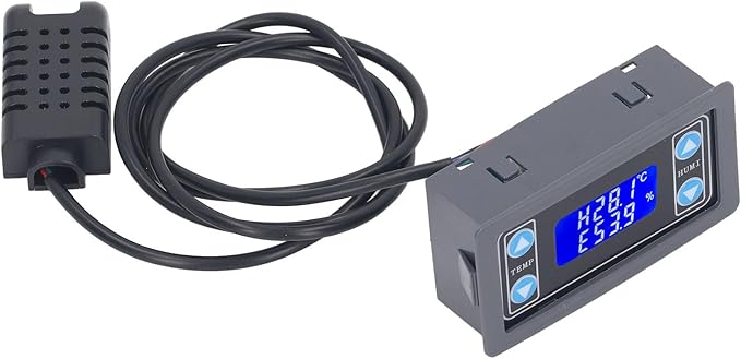 Temperature Humidity Controller Relay Output Digital Thermostat Humidistat - Image 8