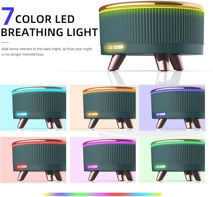 500ML Essential Oil Diffuser: Ultrasonic Aroma Diffuser - Image 4