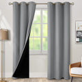BGment Thermal Insulated 100% Blackout Curtains 84 Inch Length 2 Panels by BGment