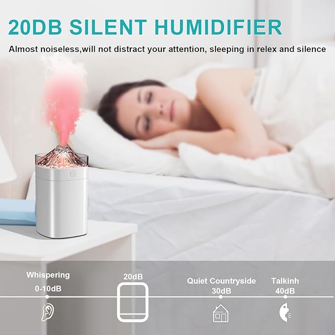 Small Humidifier, 400ml Small Humidifiers - Image 5