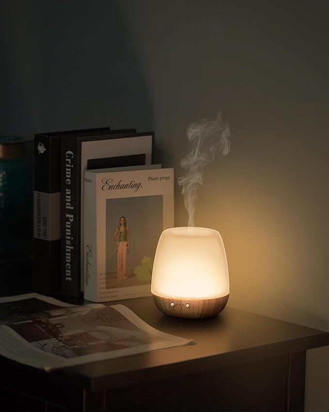 Glass Essential Oil Diffuser, 180ml Ultrasonic Aroma Diffuser - Image 6