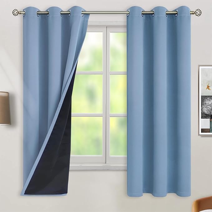 BGment Thermal Insulated 100% Blackout Curtains by BGment