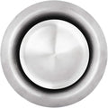 calimaero® TVE 4" Stainless Steel Vents, Round Adjustable Wall Air Vent by Calimaero