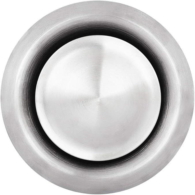 calimaero® TVE 4" Stainless Steel Vents, Round Adjustable Wall Air Vent by Calimaero